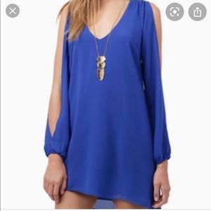 Tobi Summer Breeze Shift Dress in Navy